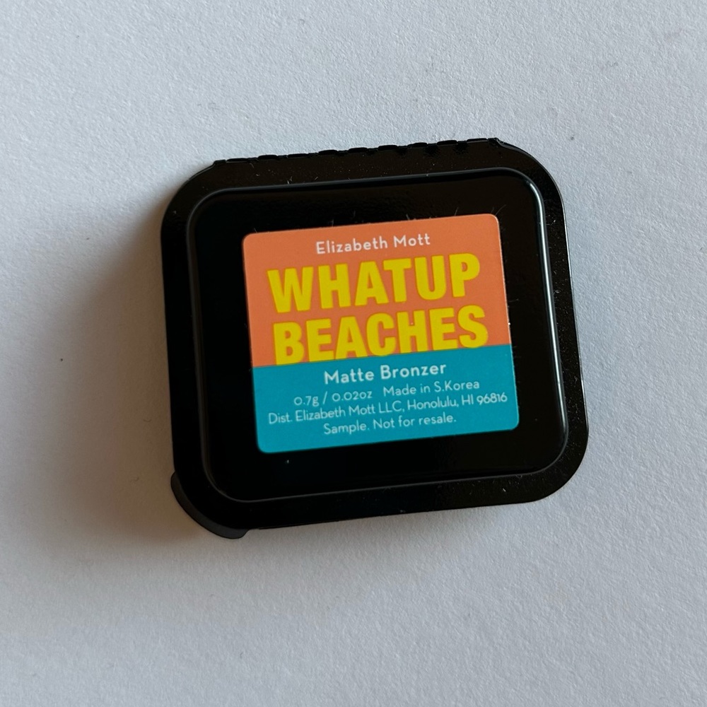 Elizabeth Mott Whatup Beaches Matte Bronzer